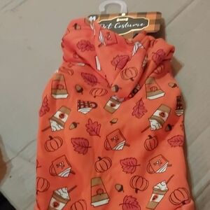 Orange Dog Hoodie